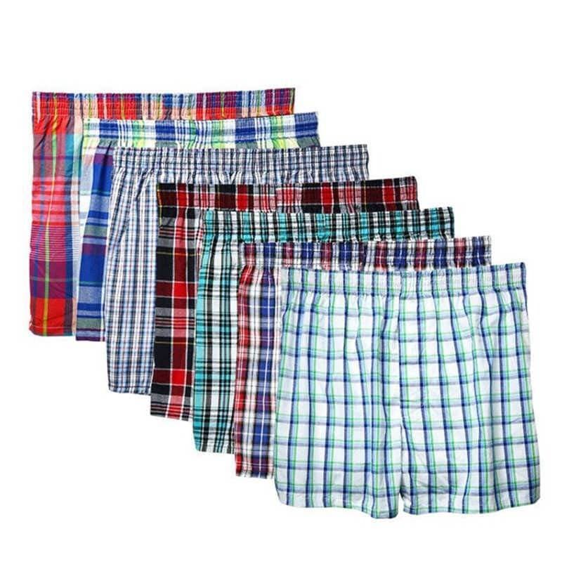 PACK OF 3 GRIP LINER  -  Cotton Fabric Woven Boxers Trunks For Men - Flawless