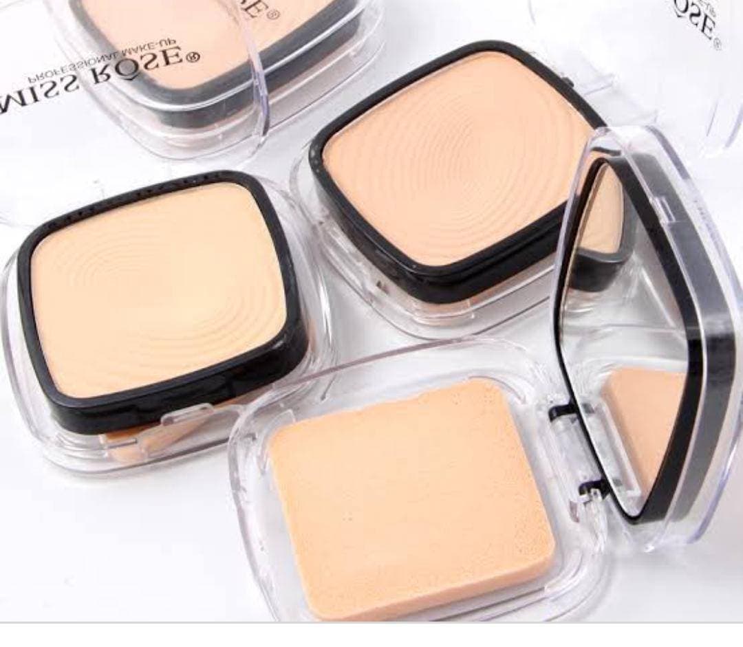 Miss Rose Compact Face Powder blemishes Corrector