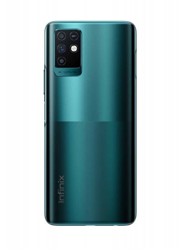 Infinix Note 10 - 6.95 Inches - 6GB + 128GB - Emerald Green
