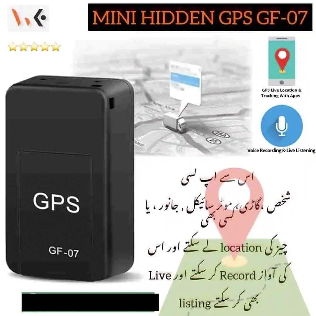 MINI GPS MAGNETIC TRACKING AND VOICE RECORDING DEVICE GF07