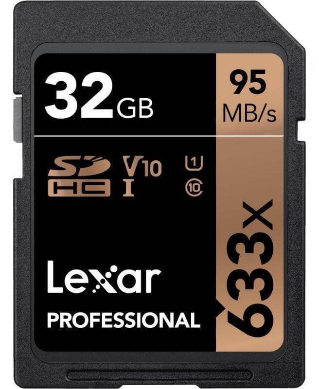 Lexar Professional 32GB Memory Card HD/3D/DSLR