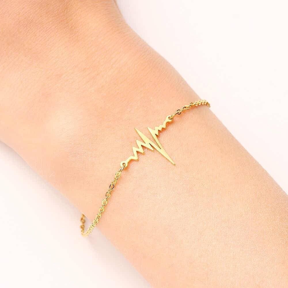 Stainless Steel Bracelet For Women Gold Color