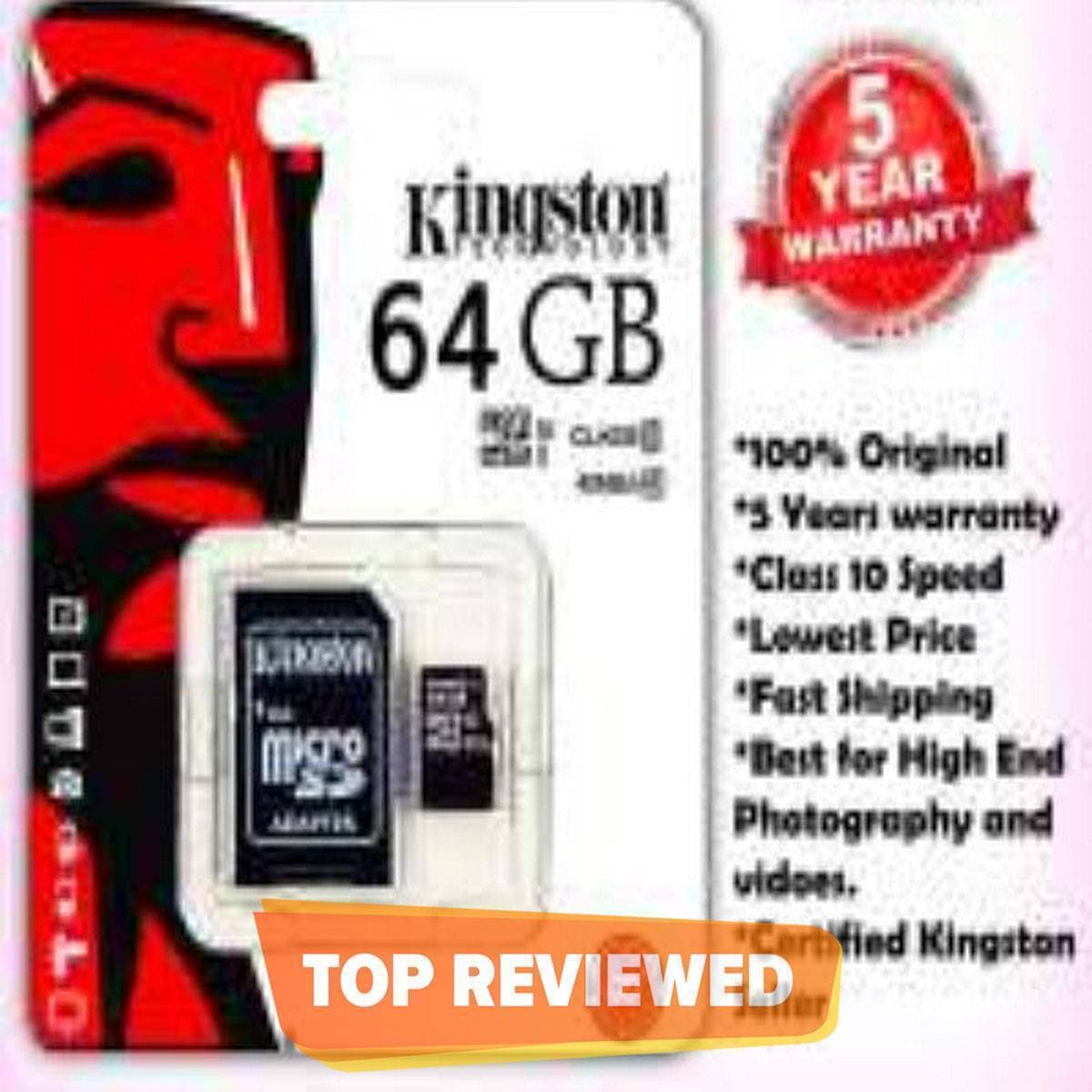 Kingston 64 GB -  Memory Card