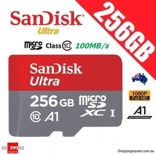 SanDisk Uhs-i Ultra 256GB Micro SD Memory Card