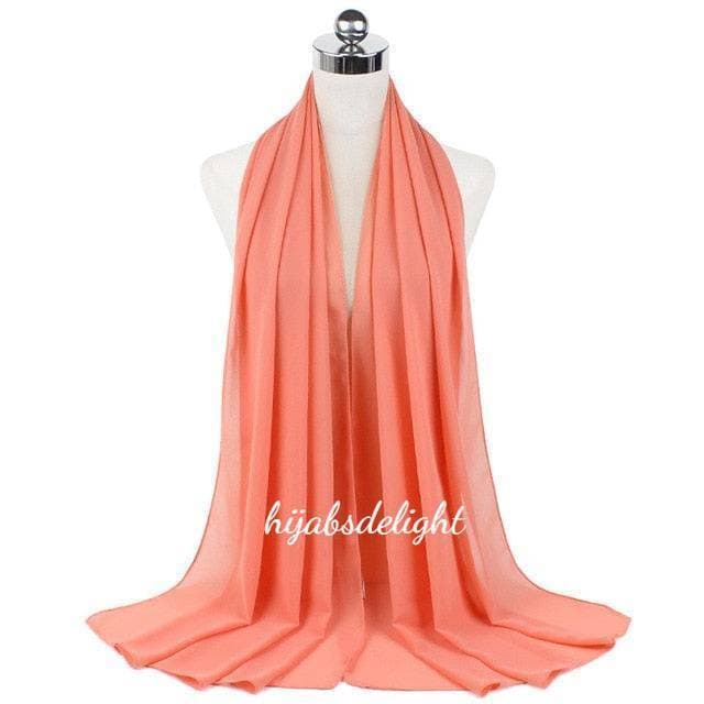 Georgette Hijabs - Multi colors