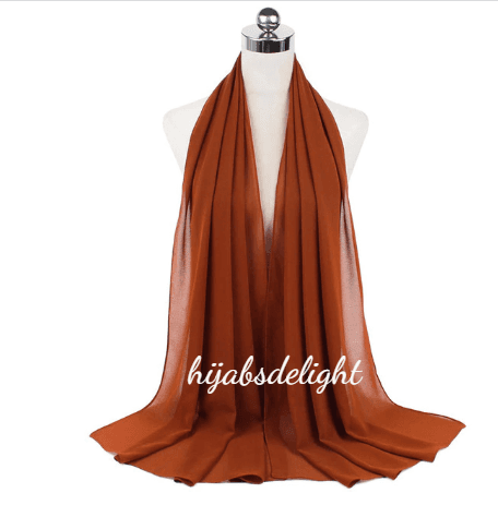 Georgette Hijabs - Superior product - Malti colour