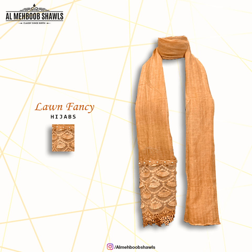 Lawn Fancy Hijabs - 1-Piece