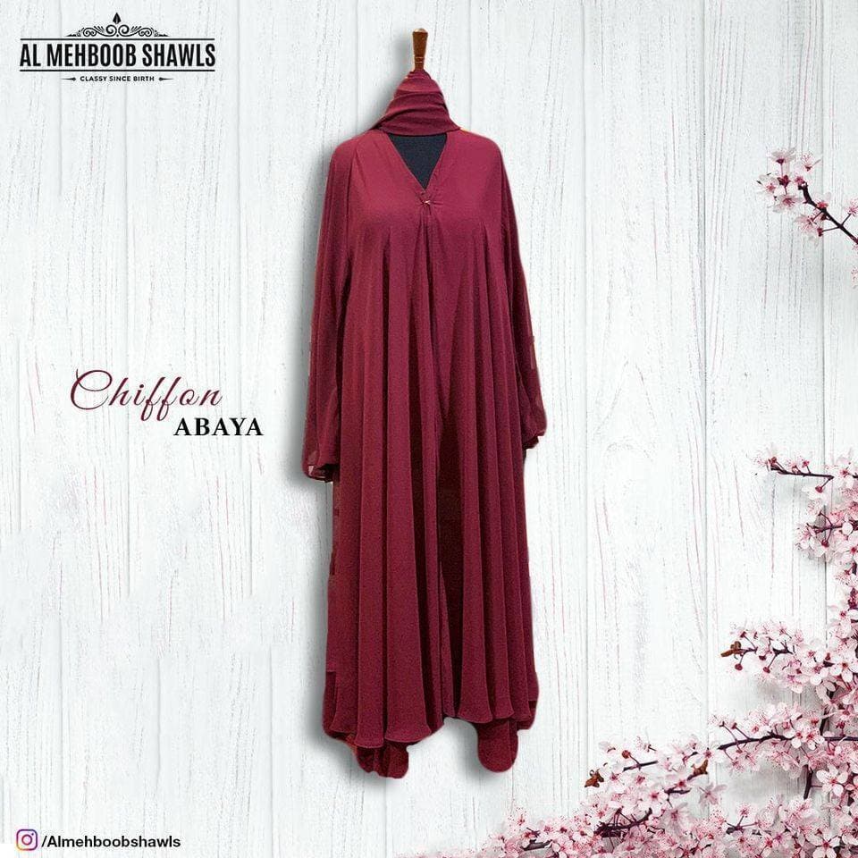 Chiffon Abaya - High Quality