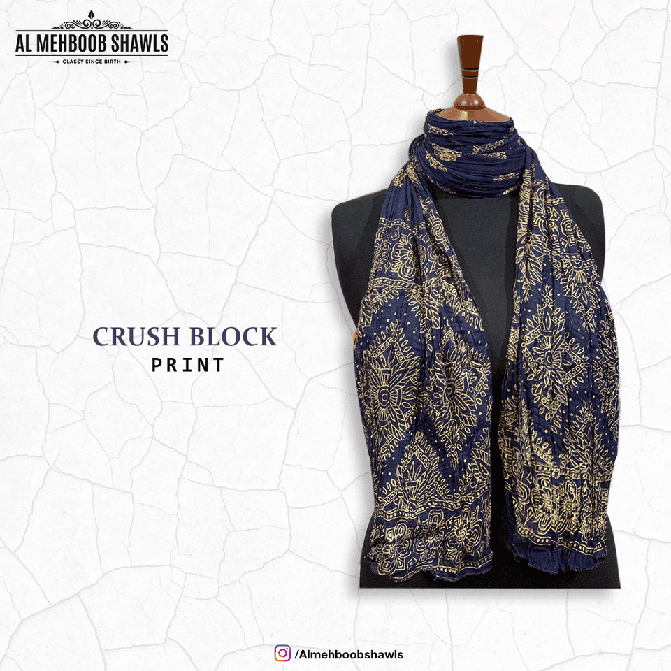 Crush Block Print - High Quality