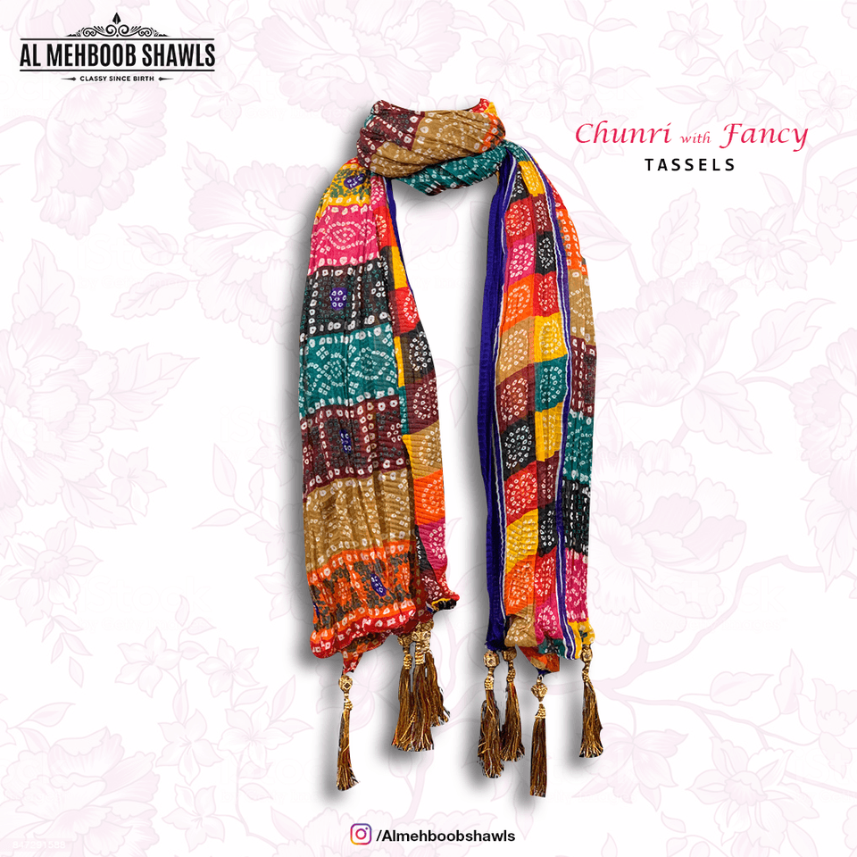 Chunri With Fancy Tassel - High Quality