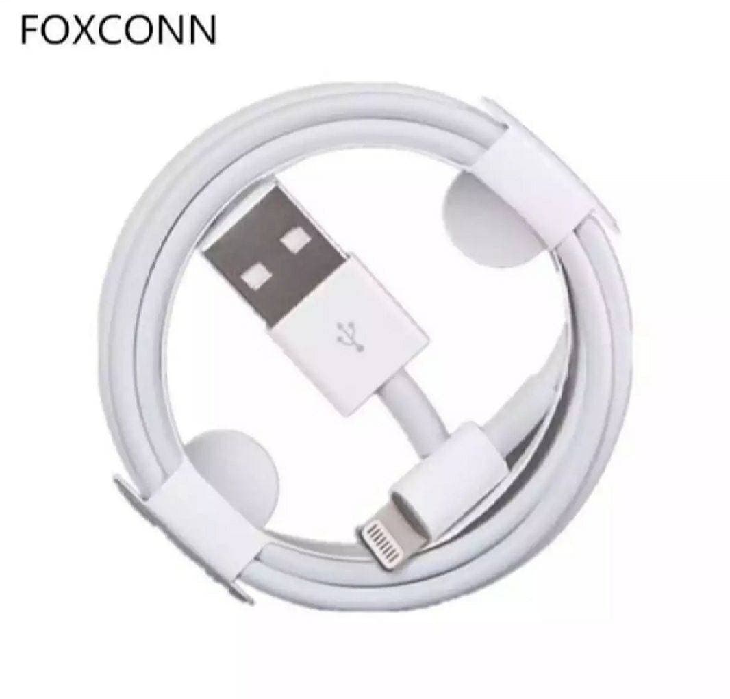 Foxconn Data cable White Colored Standard Length Fast Charging for iPhone