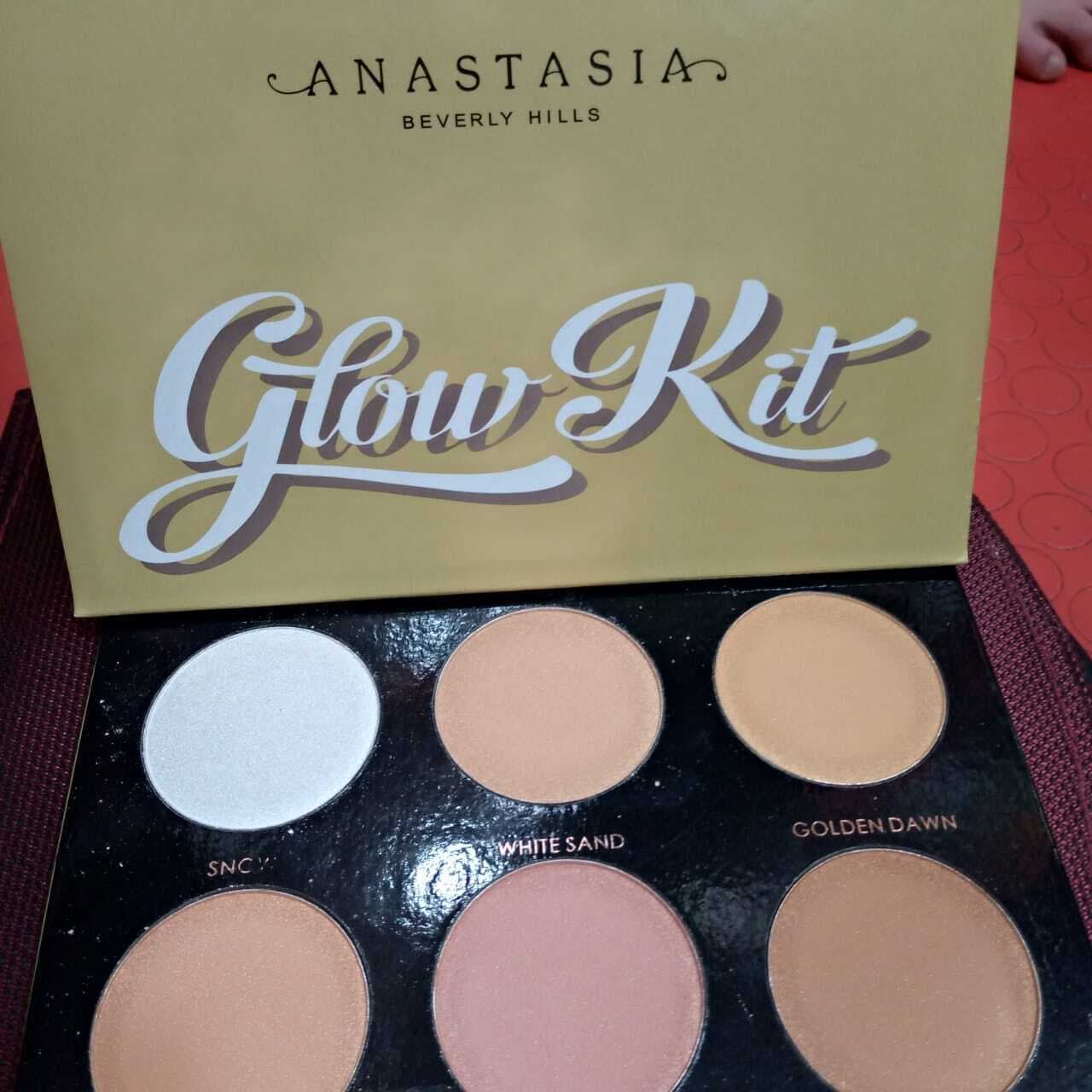 MISS ROSE 6 Color Professional Highlighter Glow Kit Palette