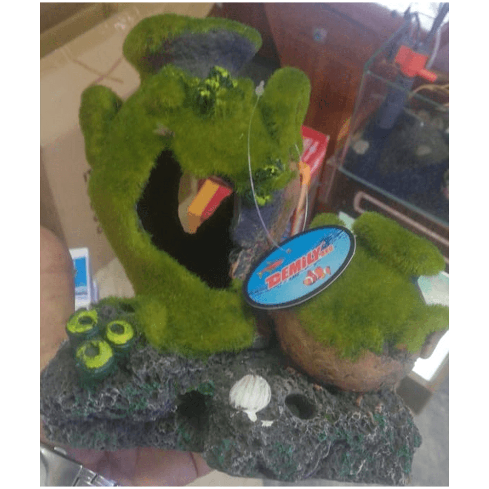 Fish Aquarium Artificial Mountain Ornament