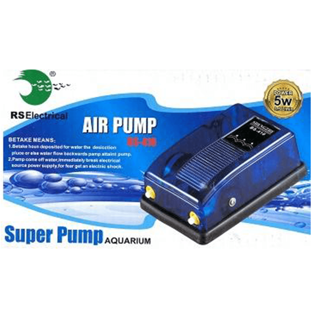RS Electrical Aquarium Air Pump BS-410