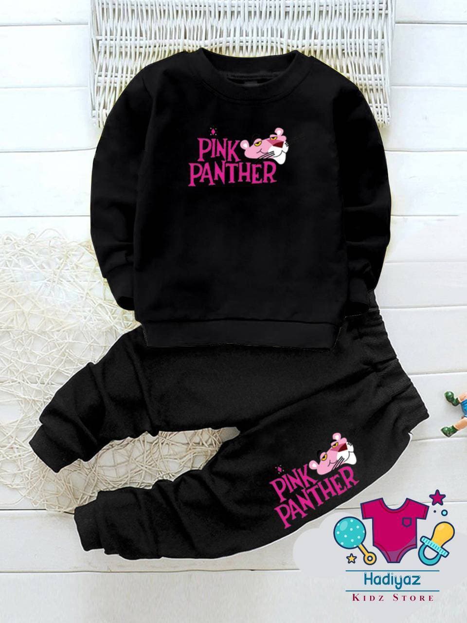 Tempting Summer Collection Kids Suits - Black Shirt Black Trouser