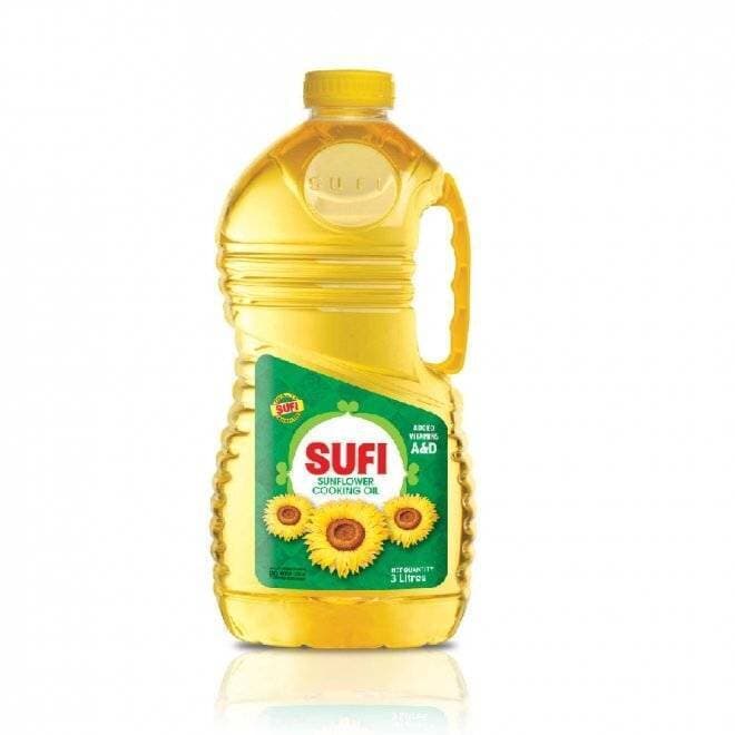 Sufi Sunflower Oil  - 3 Ltr