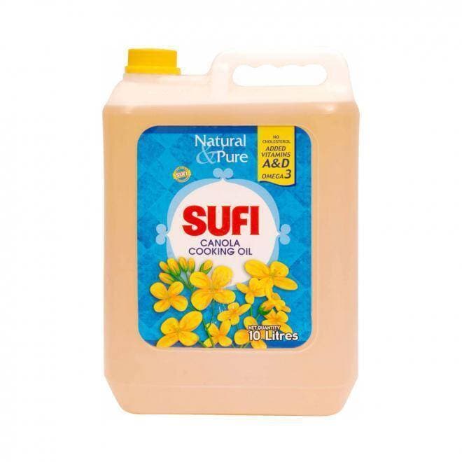 Sufi Canola Oil  - 10 Ltr