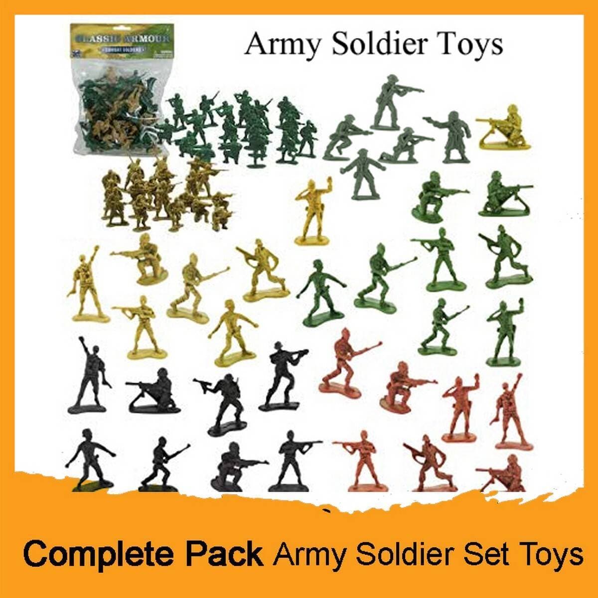 Complete Pack - Army Soldier Set Toys For Kids and boys