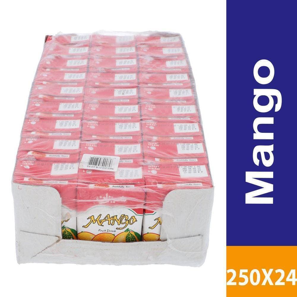 Shezan Mango Juice Regular - 250 ml - Pack Of 24