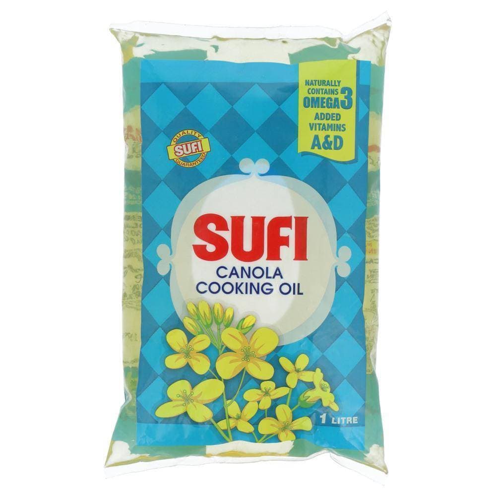 Sufi Conola Oil Pouch - 1 Ltr