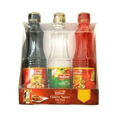 National Trio Sauces Pack 1 X 3 - 300 ml