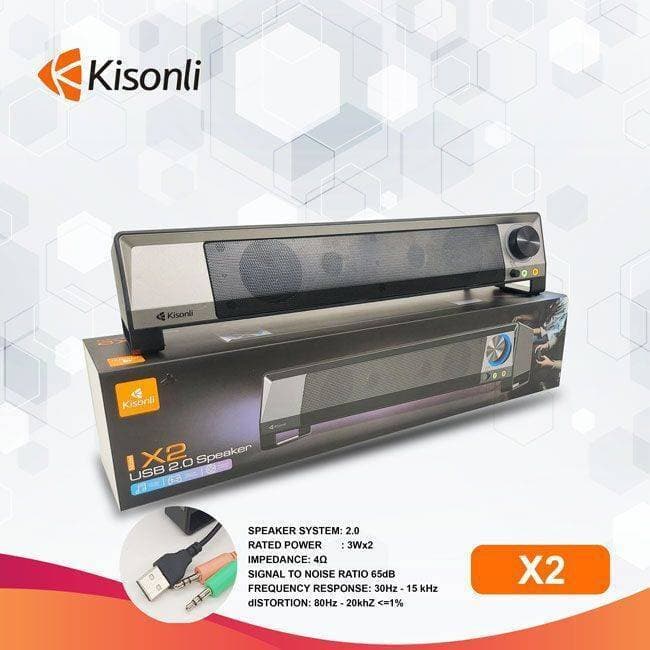 USB SOUNDBAR KISONLI X2