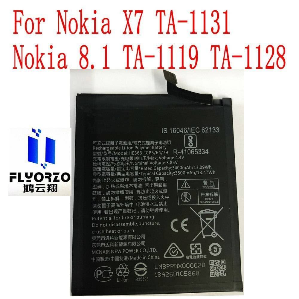 Nokia 3.1 Plus Battery Replacement HE363 - 3500mAh