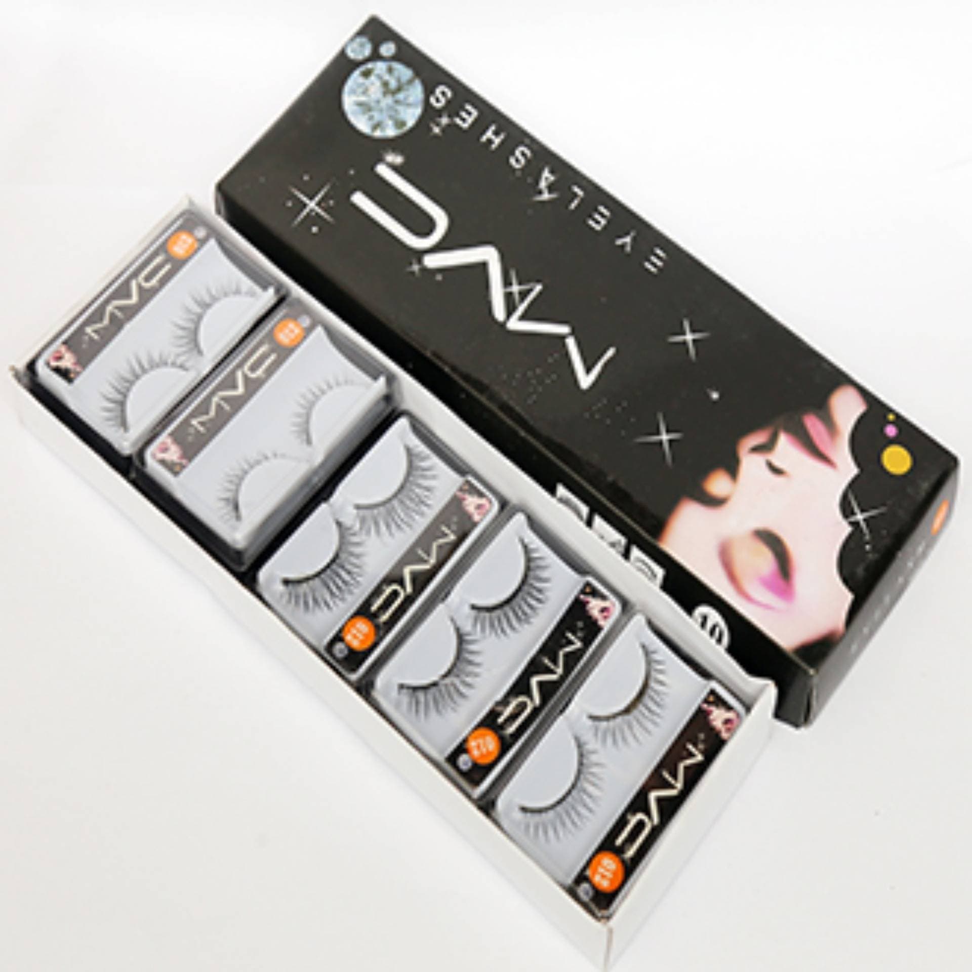 Pack of 10 Eyelashes set  - High Quality