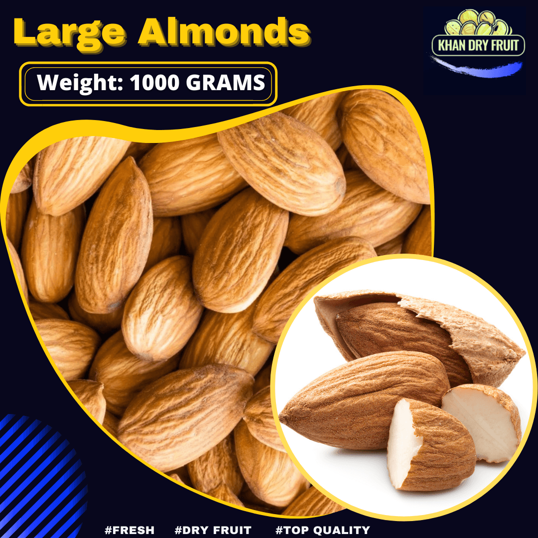 Fruiteria Iranian almonds 20-22 size 1kg