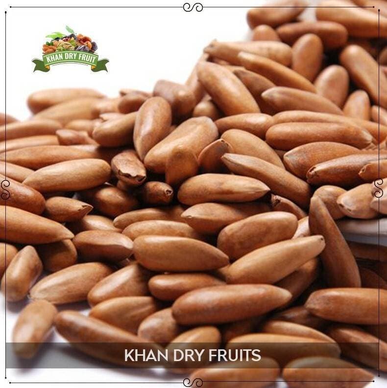 Fruiteria Pine Nuts chilgoza 1000gm Fresh Quality