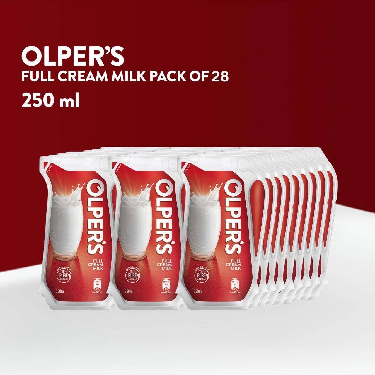 Olpers Milk Pouch - 250 ml - Pack Of 28