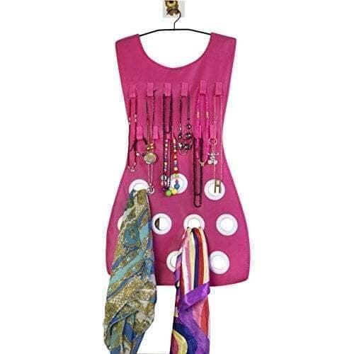 Hanging Jewelry Scarf Organizer