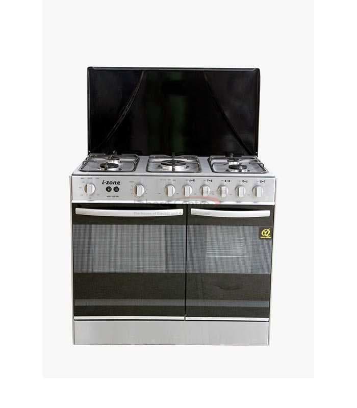 I Zone Cooking Range 5 Burners Metal - WCM-1300MTL/786(5BRN METAL)