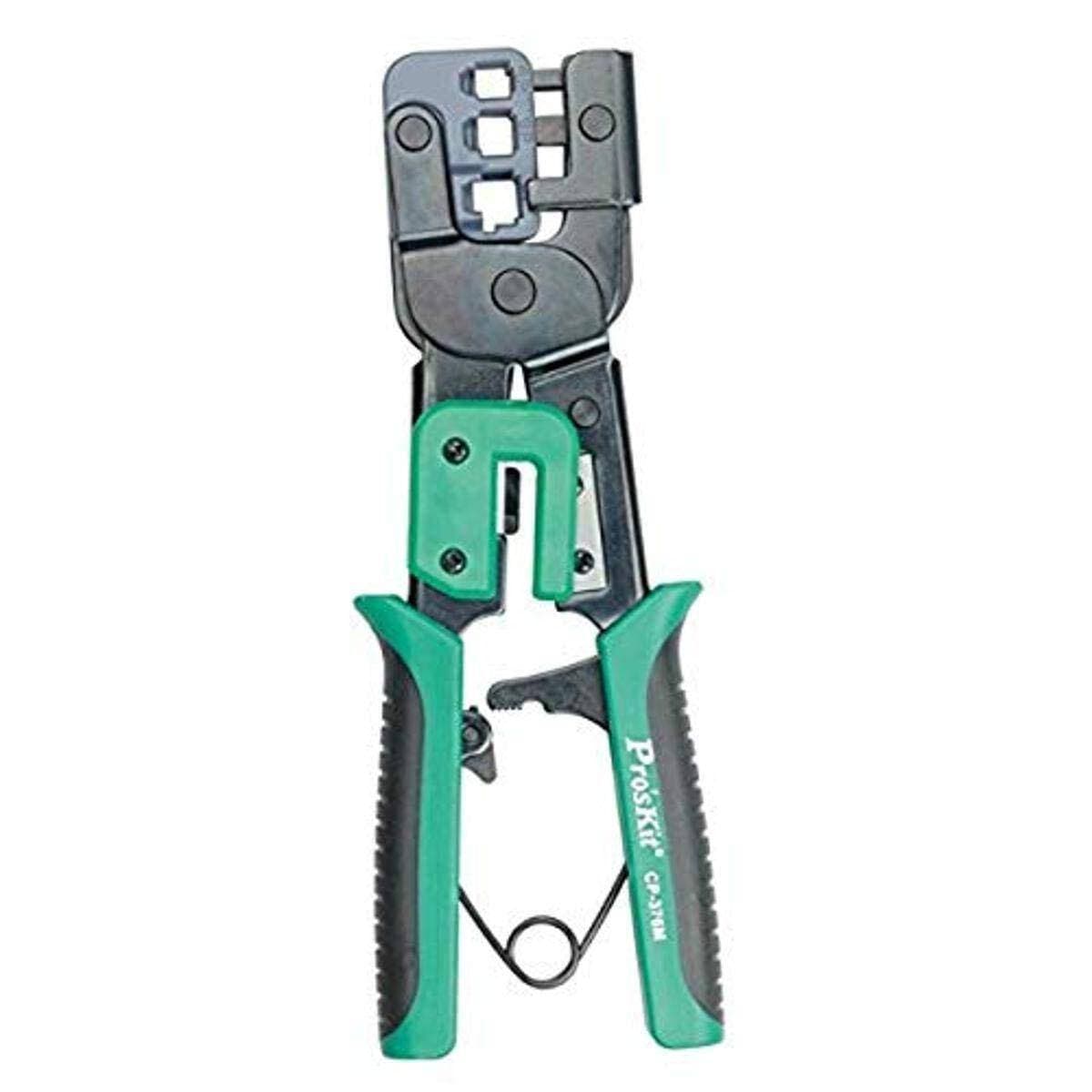 Pro'sKit CP-376M Modular Plug Crimper, 4-6-8 Pin Connectors