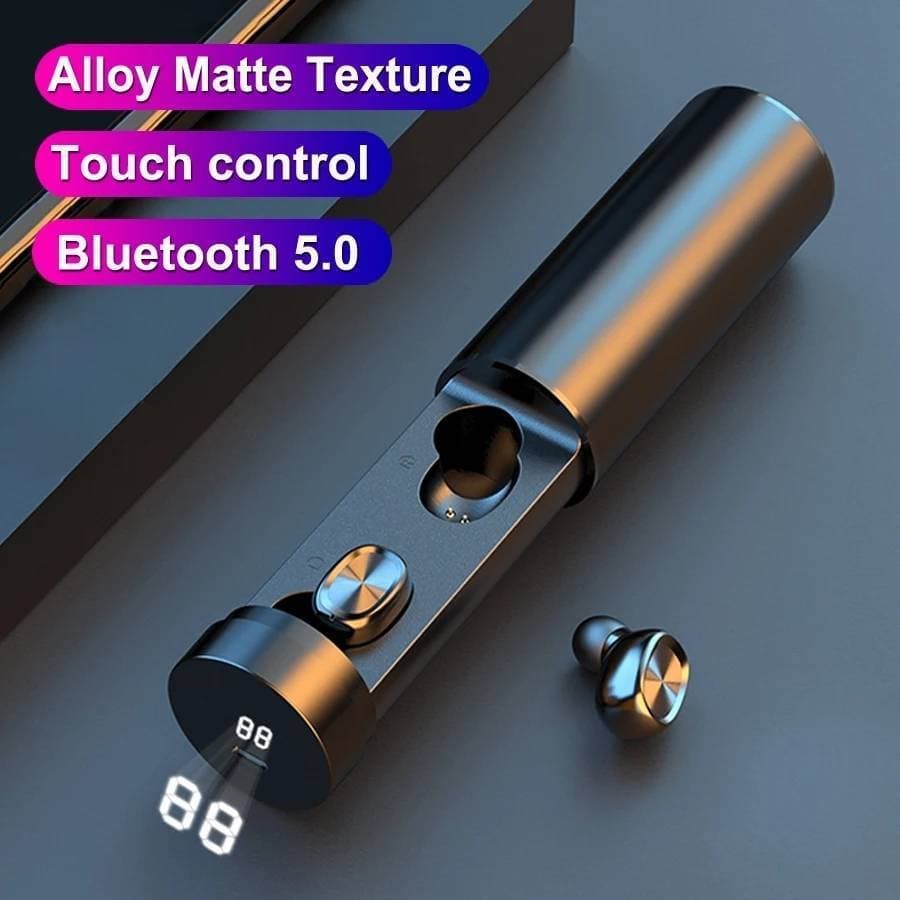 B9 TWS Earbuds Bluetooth Handsfree Touch Control Earbuds 8D Sound