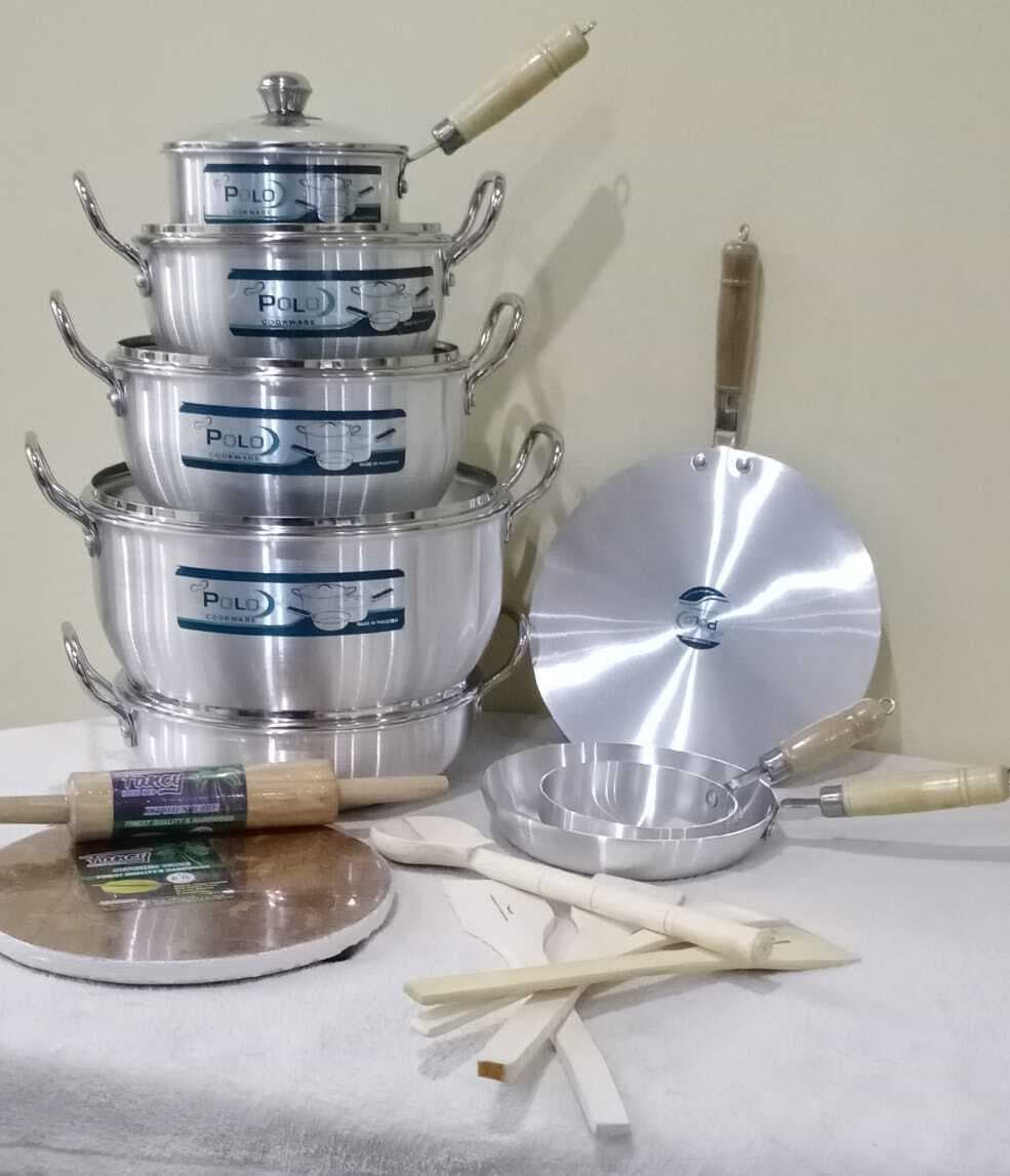 POLO Cookware 20 Pcs Set