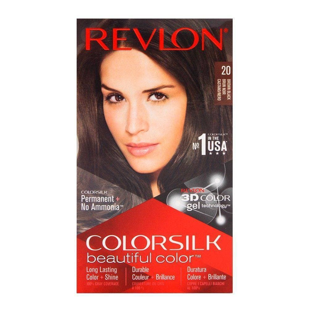 Revlon Long Lasting Hair Color - Brown Black 20