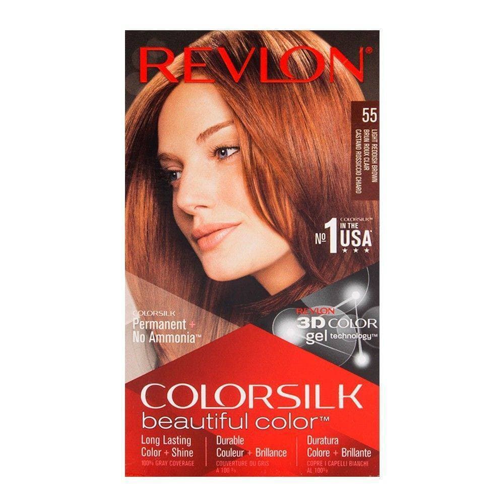 Revlon Long Lasting Hair Color - Light Reddish Brown 55