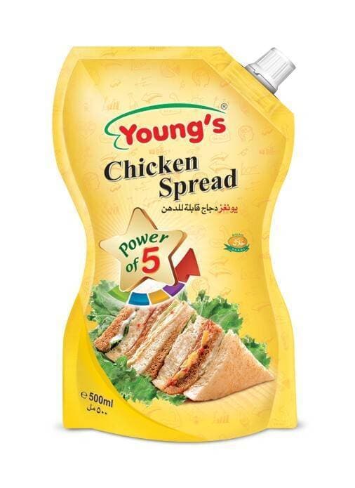 Youngs Chicken Spread Pouch - 500Ml