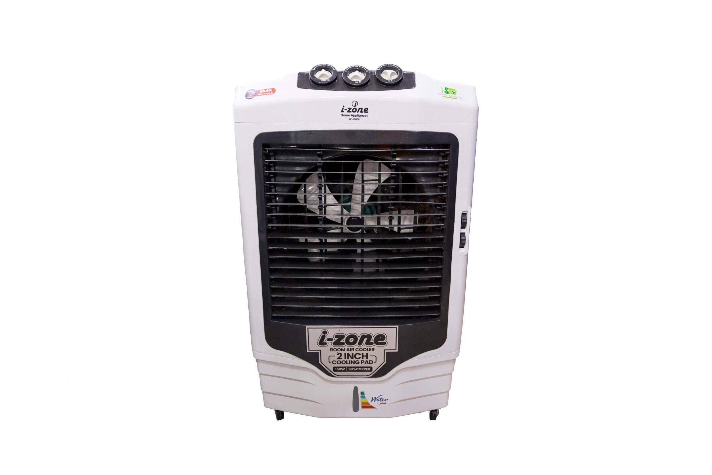 IZONE Room Cooler EVF-10000 2″ Pad Copper Icebox Black