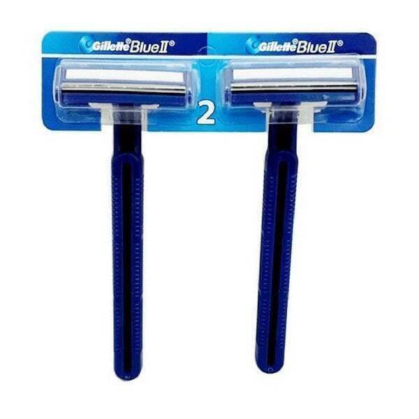Gillette Blue II Disposable Razor - Pack Of 2