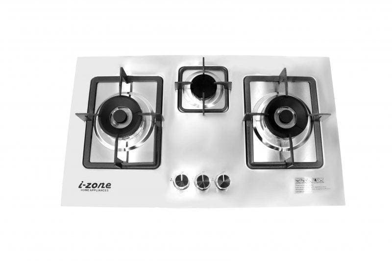 IZONE Kitchen Hob Atl-ss319 (3brn Eps Steel Imp)