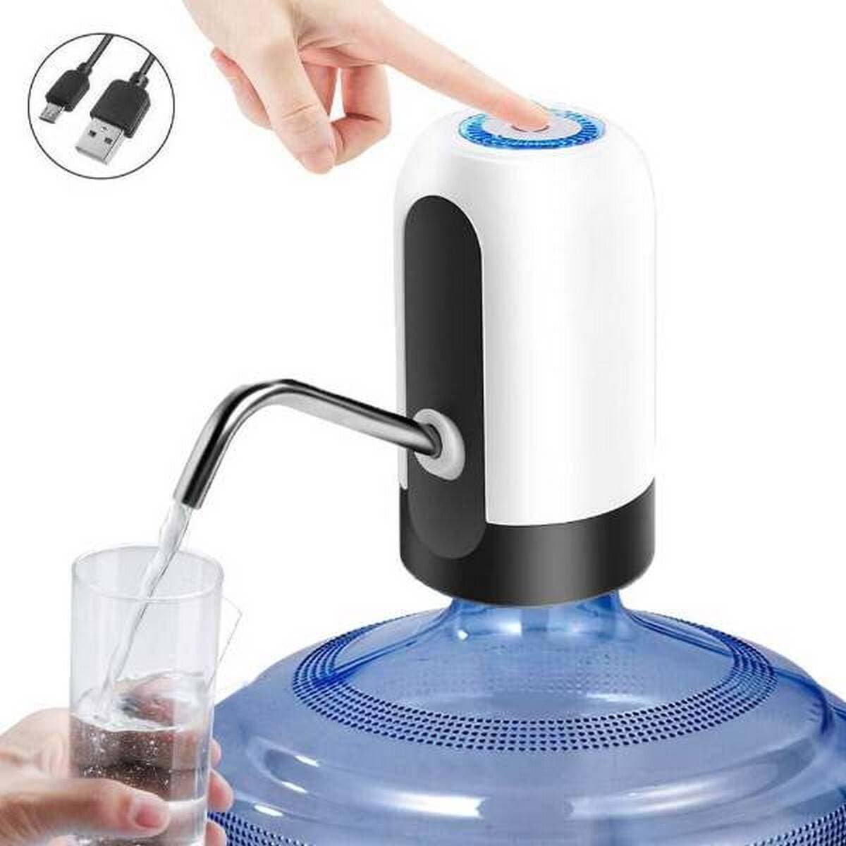 Portable Electric Water Bottle Pump Dispenser USB Charging Gallon Drinking Bottle Switch Pump