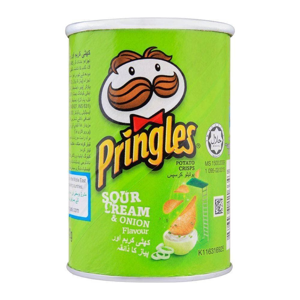 Pringles Potato Crisps Sour Cream and Onion 42GM