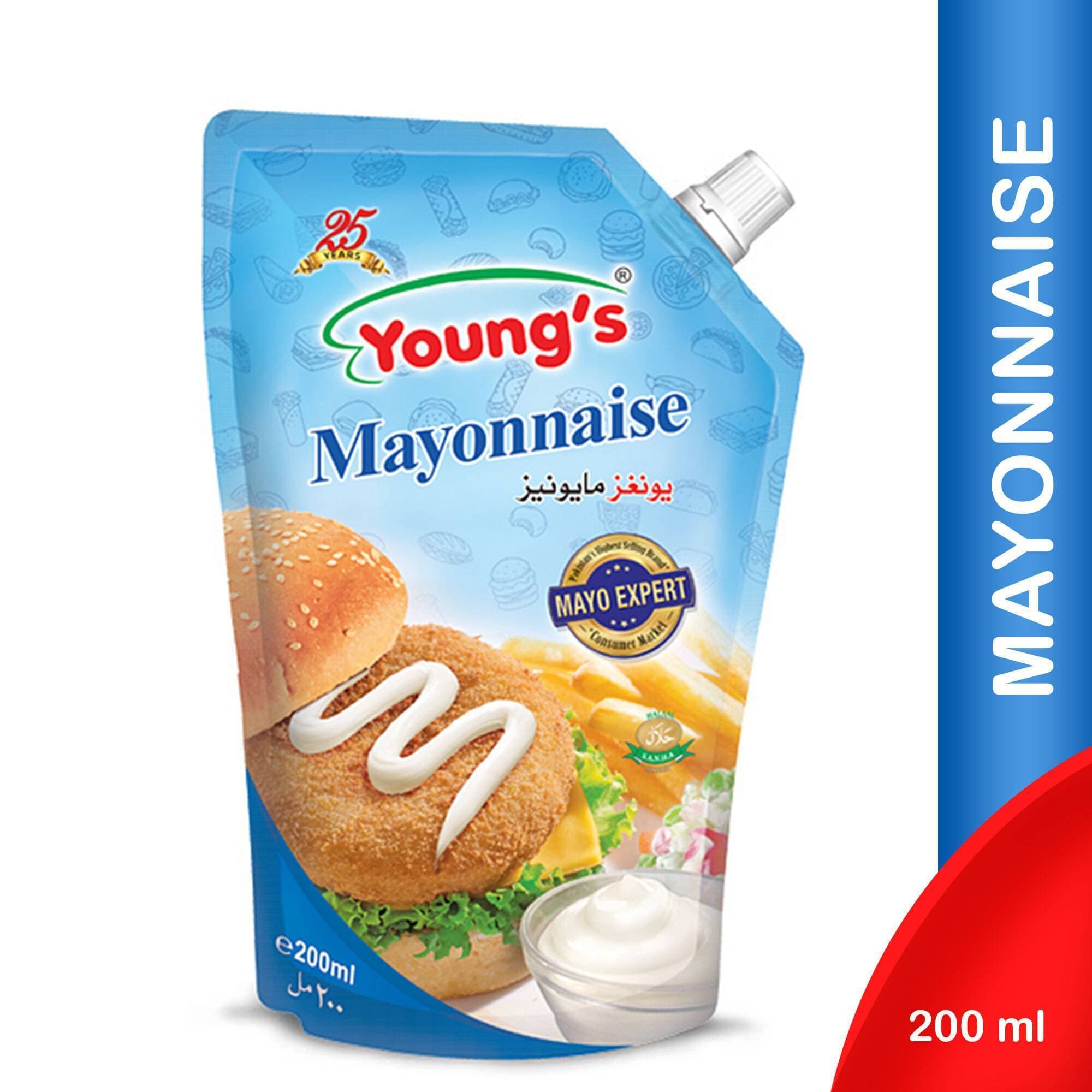 Youngs Mayonnaise 200Ml
