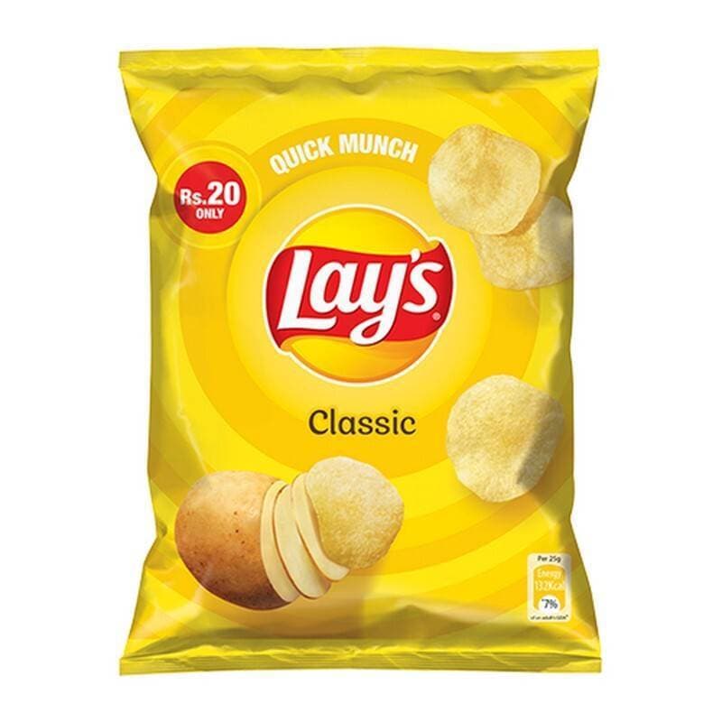 Lays Salted Rs.20 - Pack Of 6
