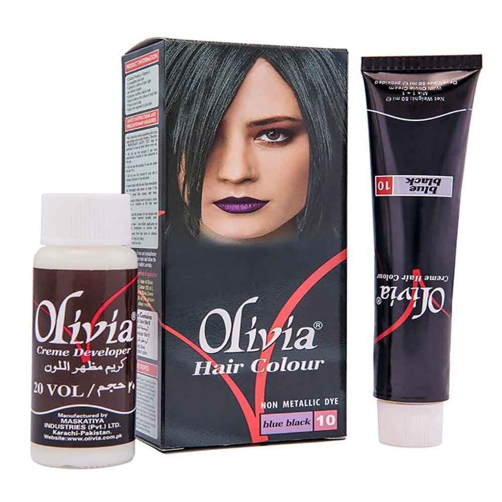 Olivia Hair Colour - Blue Black