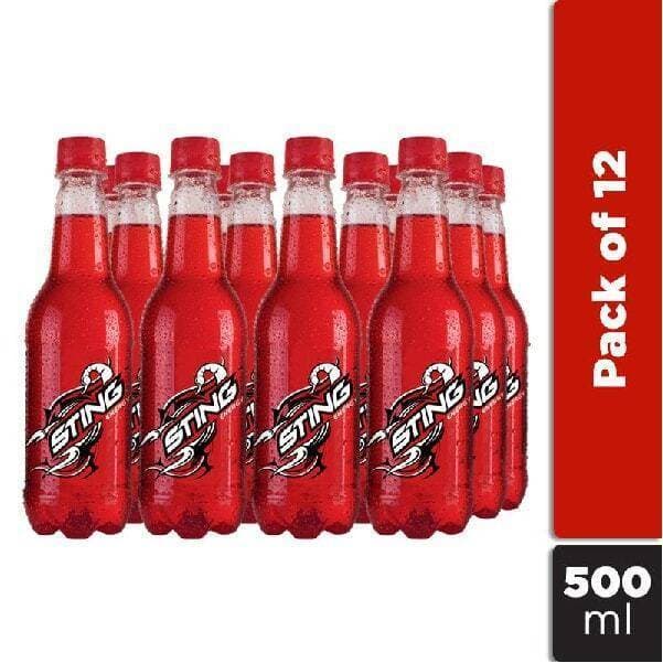 Sting Berry Blast Energy Drink 500Ml | Pack Of 12
