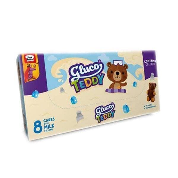 Peek Freans Gluco Teddy Cake Milk - 8 Pcs