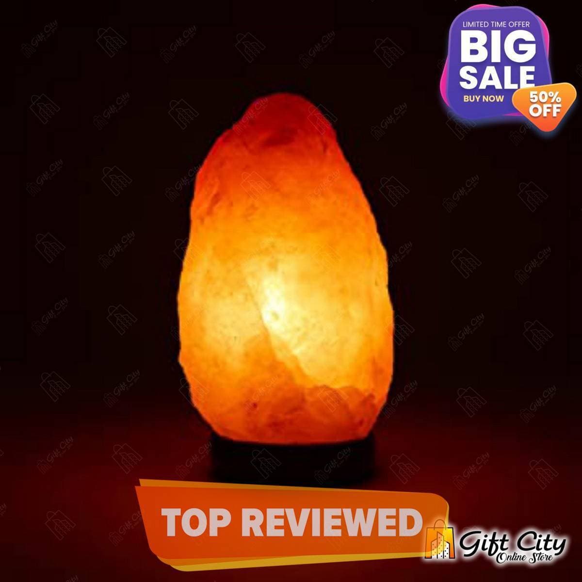 7 Color Changing USB Himalayan Salt Lamp for Home Decoration